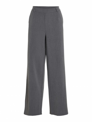 VIVARONE HW WIDE PANT - NOOS Medium Grey Mel