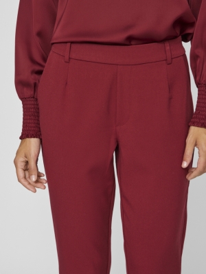 VIVARONE HW SLIM PANT - NOOS Cabernet