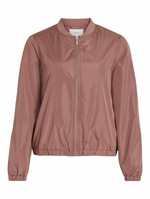 VIPASSION L/S NEW BOMBER JACKE Old Rose