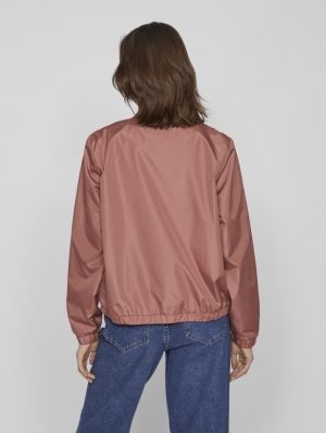 VIPASSION L/S NEW BOMBER JACKE Old Rose