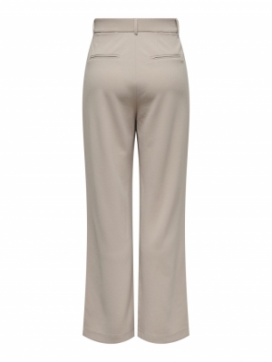 JDYGIA LIFE HW WIDE PANT JRS Simply Taupe
