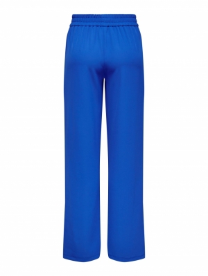 ONLLUCY-LAURA MW WIDE PIN PANT Dazzling Blue