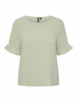 PCARIANNA SS O-NECK TOP Lint