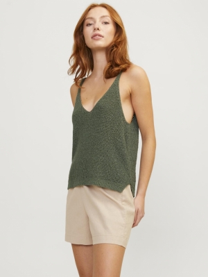 JXVEDA TOP KNIT Sea Spray