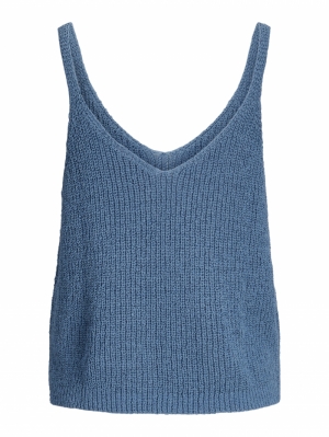 JXVEDA TOP KNIT Silver Lake Blu