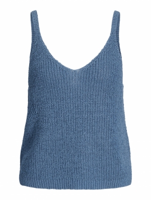 JXVEDA TOP KNIT Silver Lake Blu