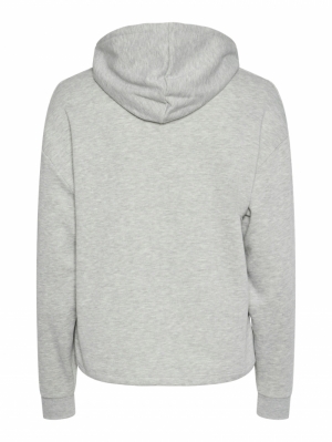 PCCHILLI LS HOODIE NOOS BC Light Grey Mela