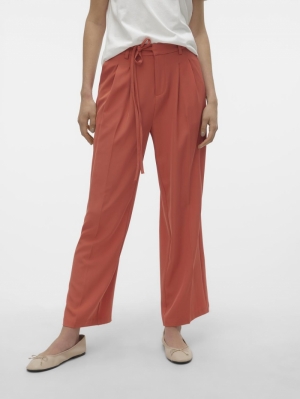 VMKRISTEL HW WIDE PANT Burnt Sienna