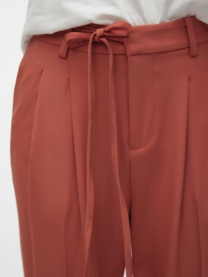 VMKRISTEL HW WIDE PANT Burnt Sienna