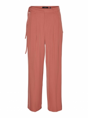 VMKRISTEL HW WIDE PANT Burnt Sienna