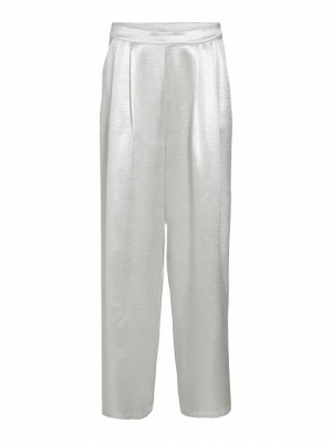 VINADINA HW PANTS Silver