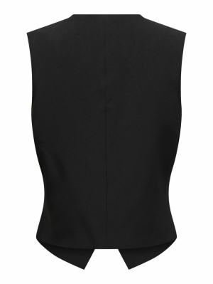 ONLKAYLE-ORLEEN LIFE WAISTCOAT Black