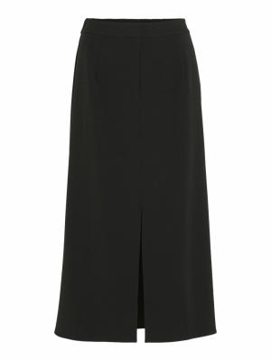 VIVARONE HW MIDI SKIRT - NOOS Black