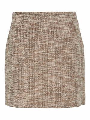 VIAMERA HW SHORT SKIRT Birch/FOSSIL/GO