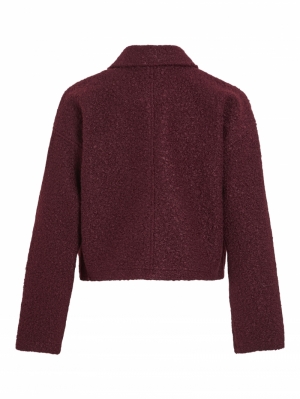 VIJADAS ZIPPER JACKET Cabernet