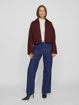 VIJADAS ZIPPER JACKET Cabernet