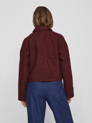 VIJADAS ZIPPER JACKET Cabernet