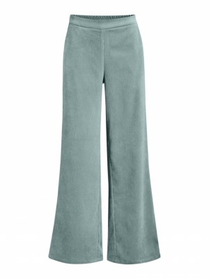 OBJRITA MW WIDE LEG PANT DIV R Slate