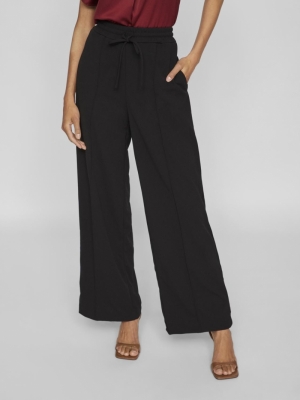 VICLUA HW WIDE PANTS-NOOS Black Beauty