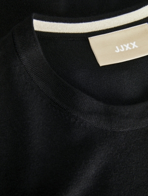 JXMARILYN COMFY CREW NECK DRES Black/Fog