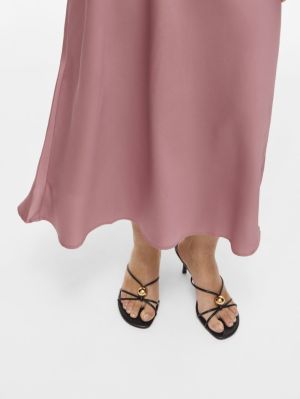 VIELLETTE HW MIDI SKIRT - NOOS Nostalgia Rose