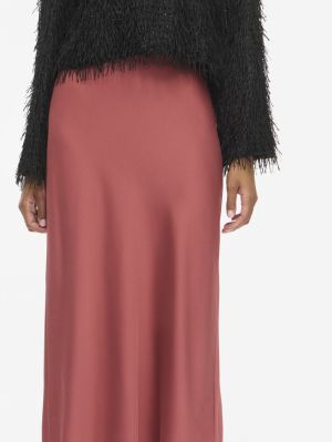 VIELLETTE HW MIDI SKIRT - NOOS Marsala
