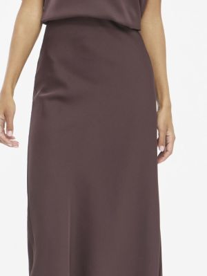 VIELLETTE HW MIDI SKIRT - NOOS Raisin