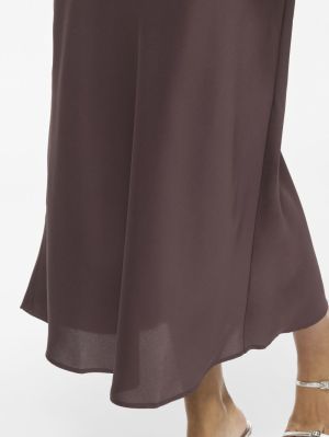 VIELLETTE HW MIDI SKIRT - NOOS Raisin