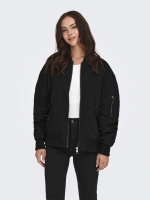 JDYFIREFLY BOMBER JACKET OTW S Black