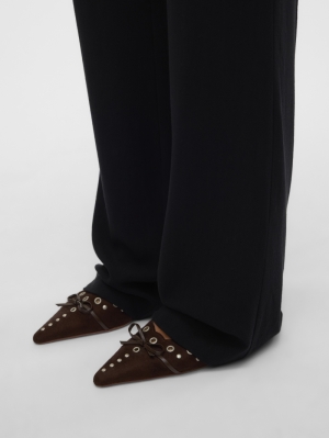 VMLANI MW STRAIGHT PANT VIP Black