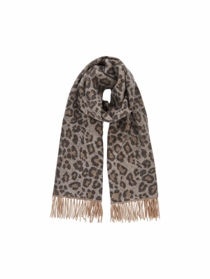 PCJIRA SCARF NOOS Natural/LEO