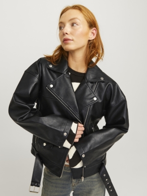 JXFRIDA BIKER JACKET OTW Black