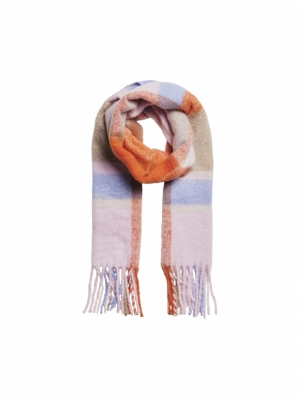 PCBEA LONG SCARF NOOS BC Pink Lavender/C