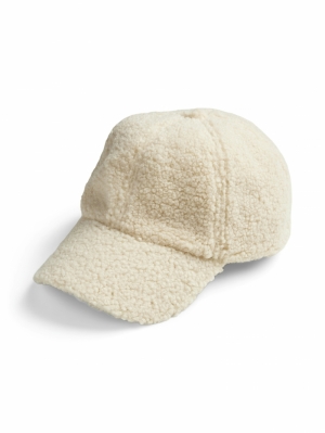 PCNETTY TEDDY CAP BC White Pepper