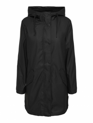 ONLSALLY RAINCOAT OTW NOOS Black/BLACK TED