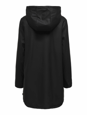 ONLSALLY RAINCOAT OTW NOOS Black/BLACK TED