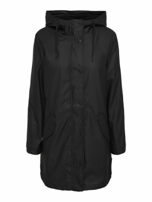 ONLSALLY RAINCOAT OTW NOOS Black/BLACK TED