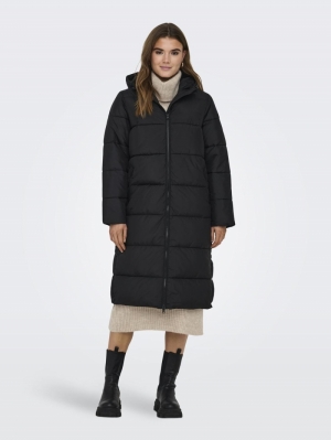 ONLMONTANA LONG PUFFER JACKET Black