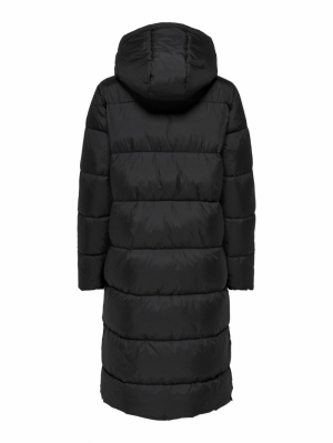 ONLMONTANA LONG PUFFER JACKET Black