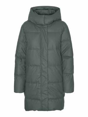 VMGRETAKYLIE COATED COAT NOOS Balsam Green