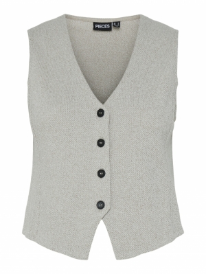 PCPEPPER VEST JRS BC Silver Gray