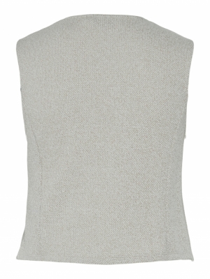 PCPEPPER VEST JRS BC Silver Gray