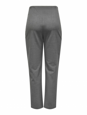 JDYSIENNA HW PANT PNT Dark Grey Melan