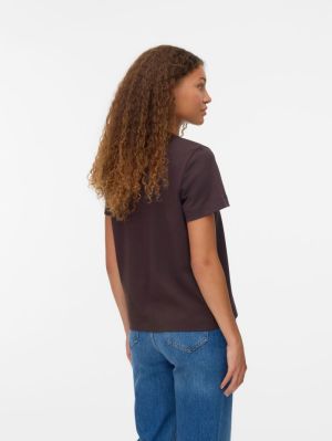 AWNAIMA SS O-NECK T-SHIRT NOOS Chocolate Torte