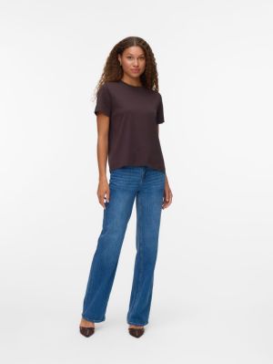 AWNAIMA SS O-NECK T-SHIRT NOOS Chocolate Torte