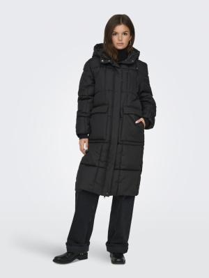 JDYEVERLY LIFE LONG PUFFER JAC Black