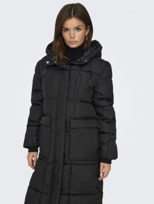 JDYEVERLY LIFE LONG PUFFER JAC Black