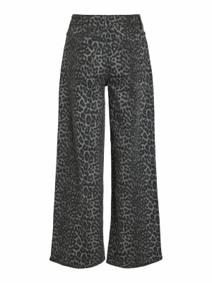 VICHIA NEW LEOPARD JEANS Poppy Seed/LEOP