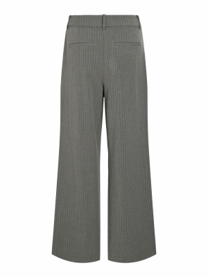 VIWINNIE SODA HW PLEATED PANTS Medium Grey Mel