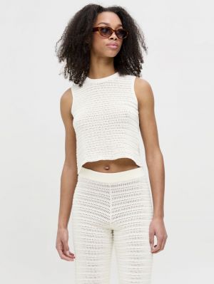 JXZUSANNAH TOP KNIT Vanilla Ice